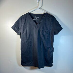 Butter-soft Women's Gray Medium Scrub Tunic